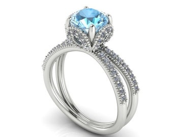 engagement diamond ring wedding rings proposal rings disney princess cinderella ring wedding ring aquamarine stone and 72 diamonds ring - Cinderella Wedding Ring engagement diamond ring wedding rings proposal rings disney princess cinderella ring wedding ring aquamarine stone and 72 diamonds ring - Cinderella Wedding Ring