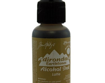 Tim Holtz Adirondack Alcohol Ink Earthtones LATTE 0.5oz (PM4056)