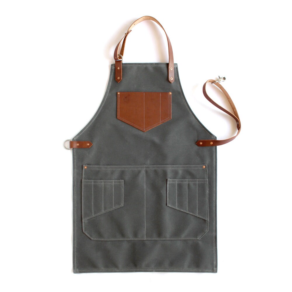 Waxed Canvas Shop Apron