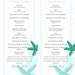 Civil Ceremony Wedding Program