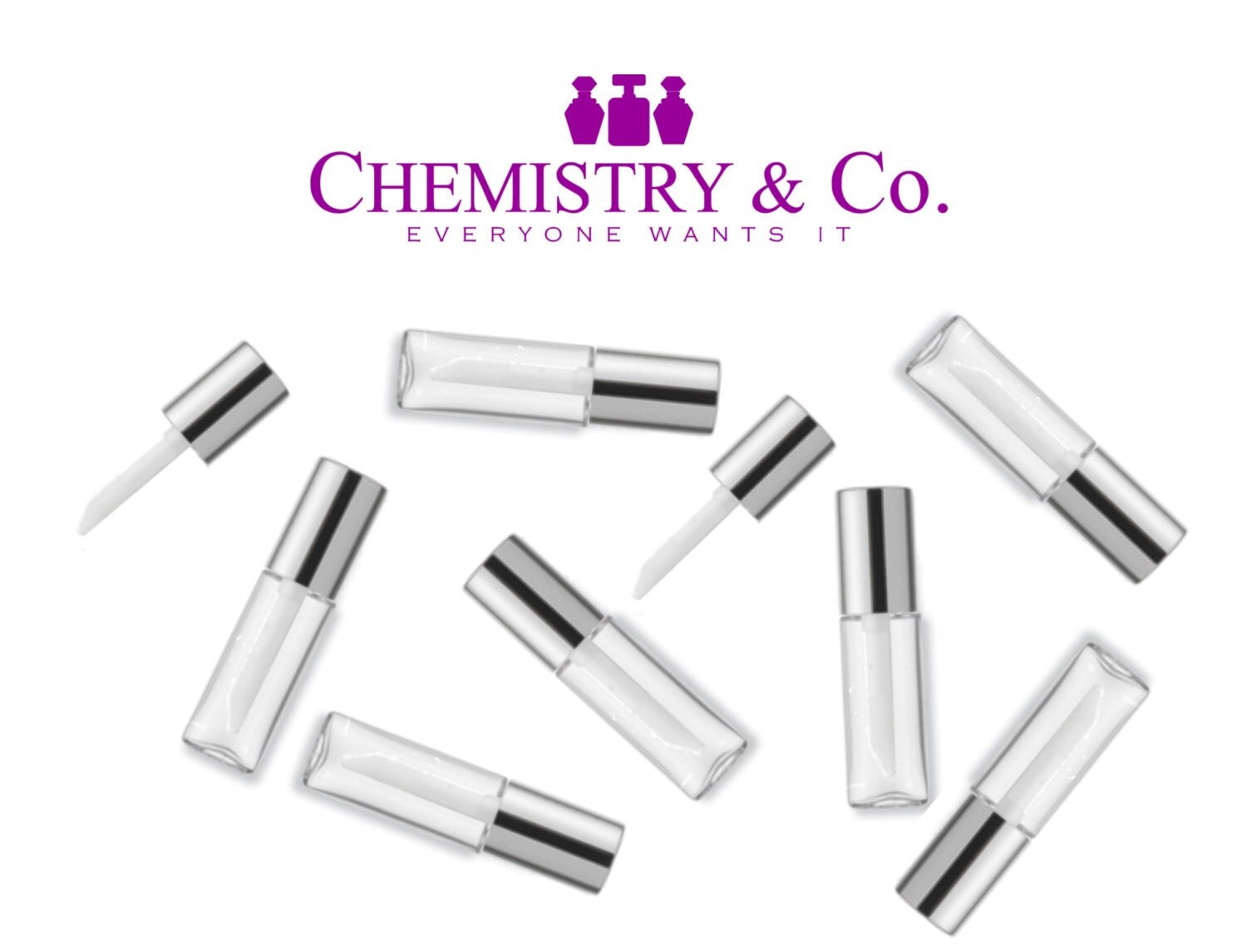 lip tubes gloss sample Gloss 25 Bottles 1.2ml Plastic Tubes Mini Lip by Balm ChemistryCo