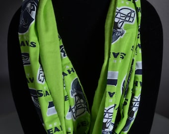 Seattle Seahawks Reversible Infinity Scarf
