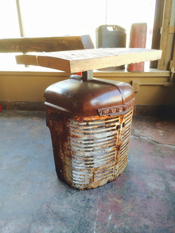 Farmall Tractor Side Table