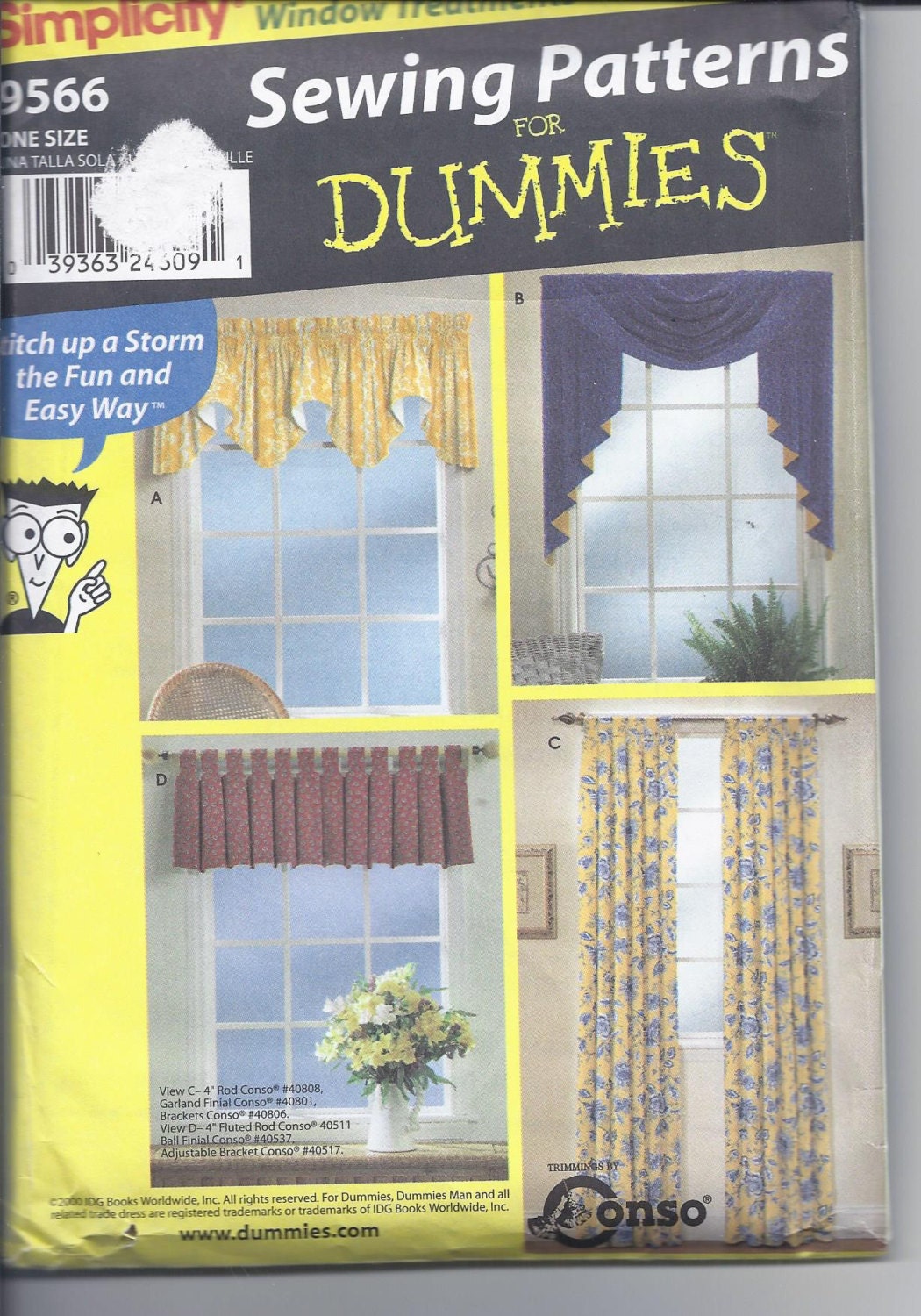 Patterns Sewing For Dummies | simplicity pattern 9566 sewing for dummies window Patterns Sewing For Dummies | simplicity pattern 9566 sewing for dummies window