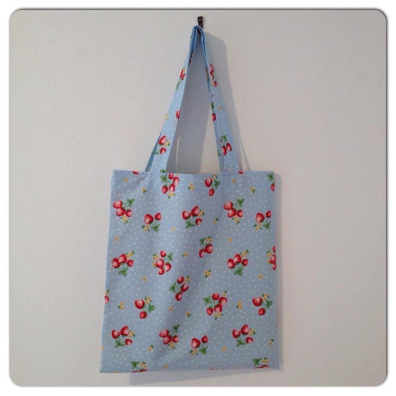 Fabric Tote Bag, Cotton Tote Bag, School Bag, Lunch Bag