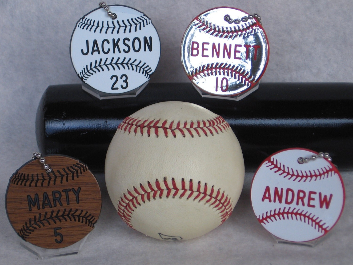 Baseball Gifts / Baseball Team Gifts / Baseball Bag Tags