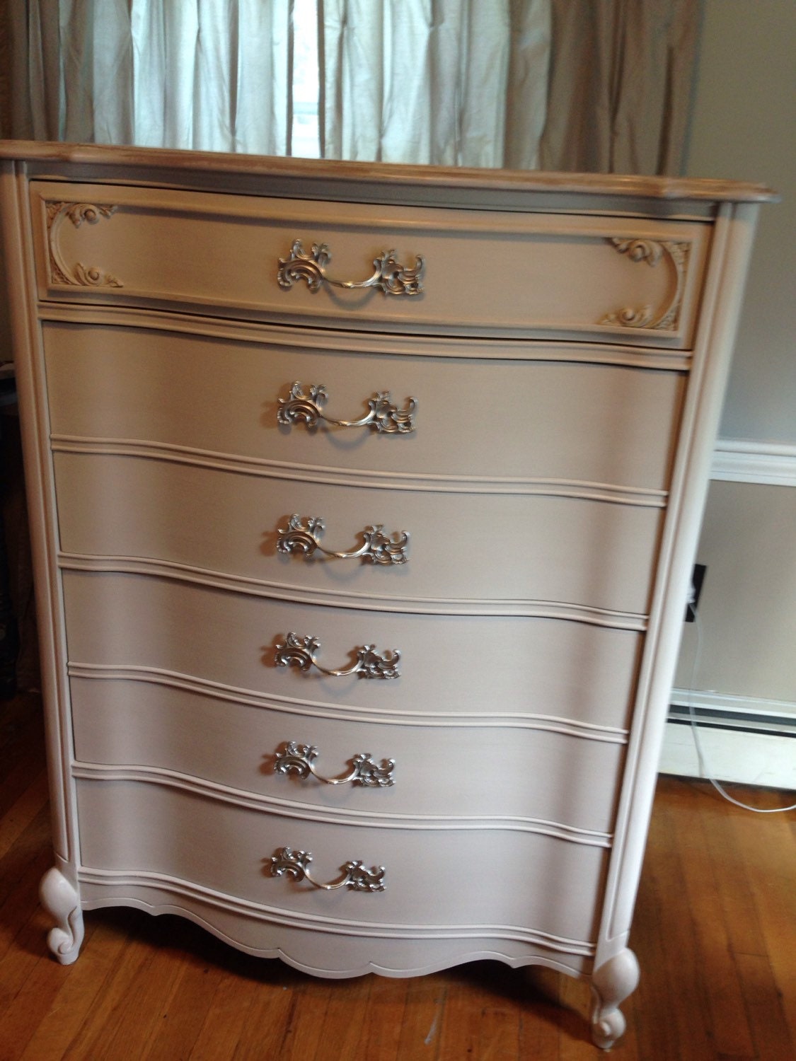 French Provincial Dresser, Bassett Solid Cherry - Haute Juice