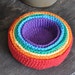 rainbow nesting toy