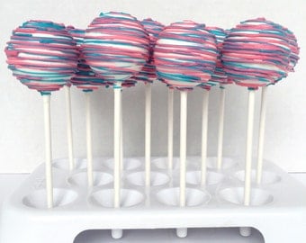 12 Gender Reveal Cake Pops