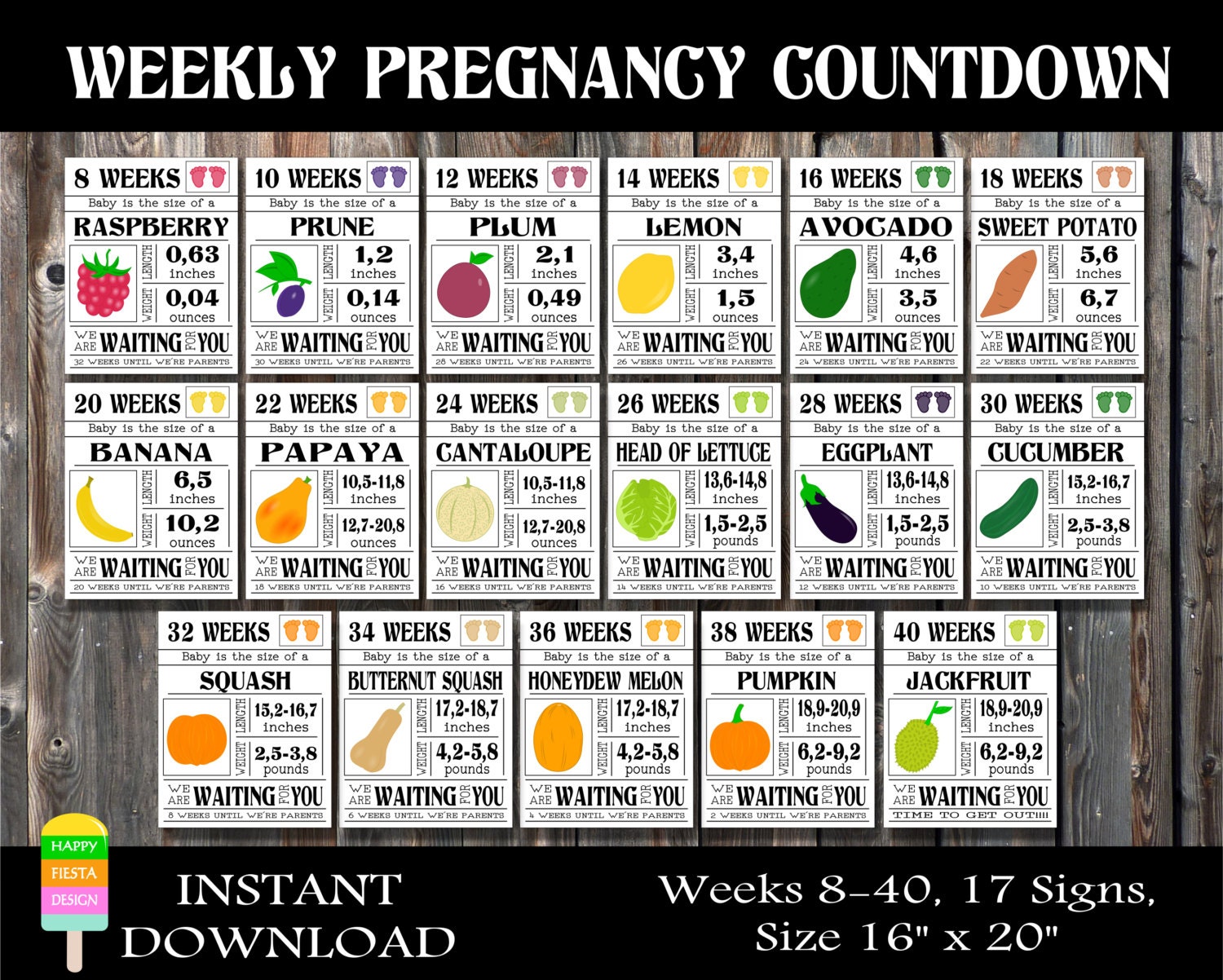 Pregnant Countdown 57