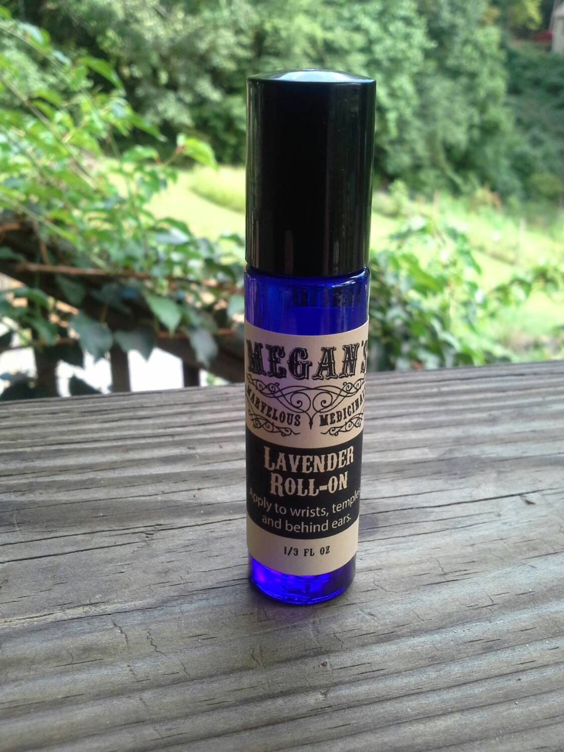 Lavender RollOn essential oil blend Jojoba oil therapeutic