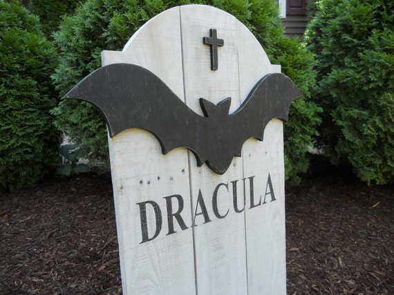 Dracula's Halloween Tombstone Halloween