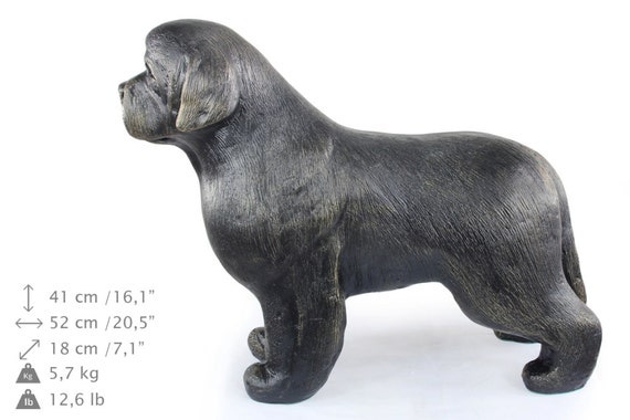 Newfoundland Dog Natural Size Statue Limited Edition ArtDog