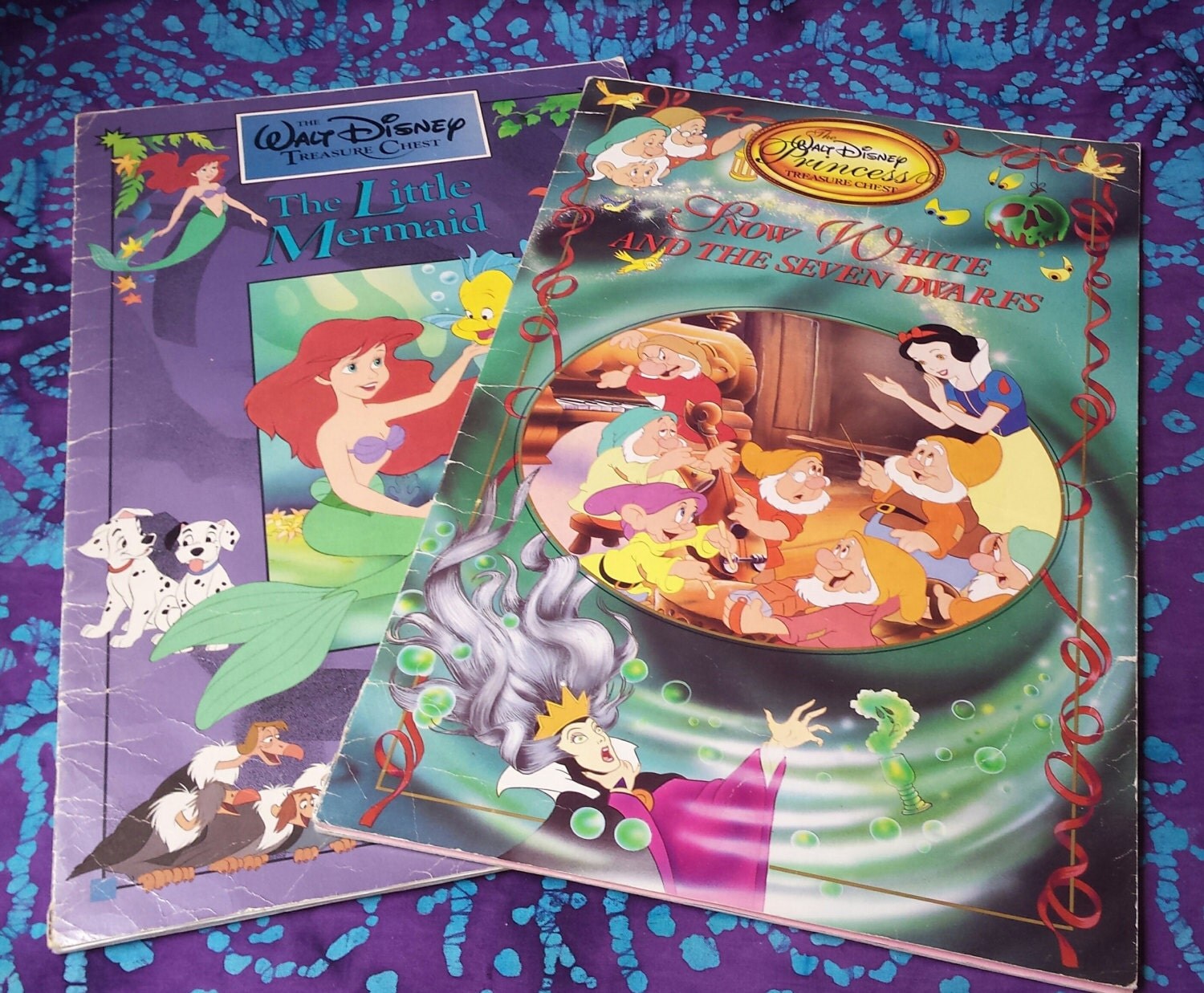 Vintage The Walt Disney Treasure Chest Books The Little