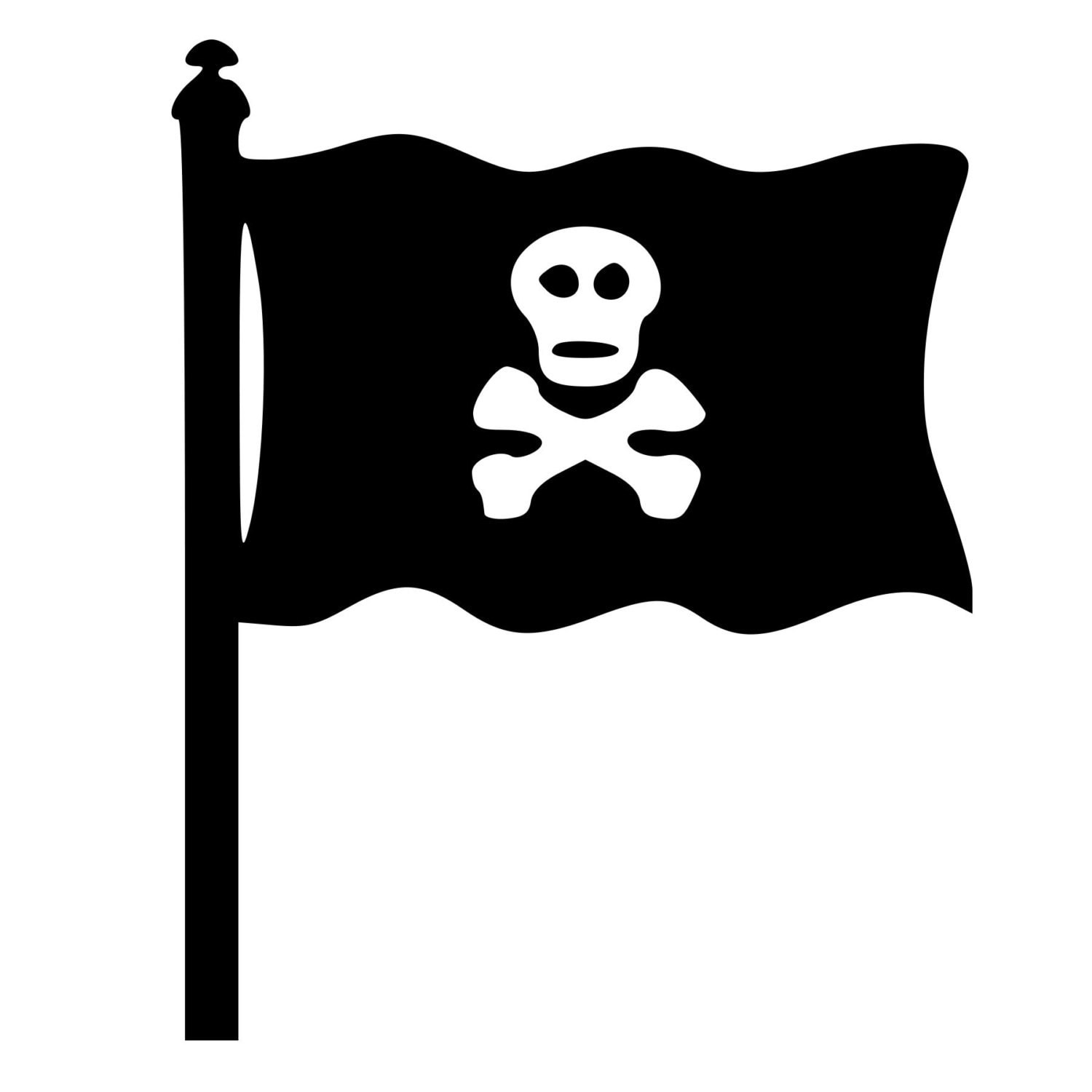 ЭМОДЖИ флаг пиратов