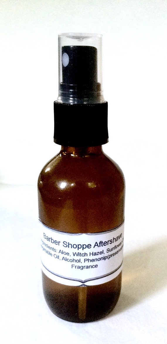 Barber Shop Aftershave Men's Aftershave Aloe by ShimmeringSuds