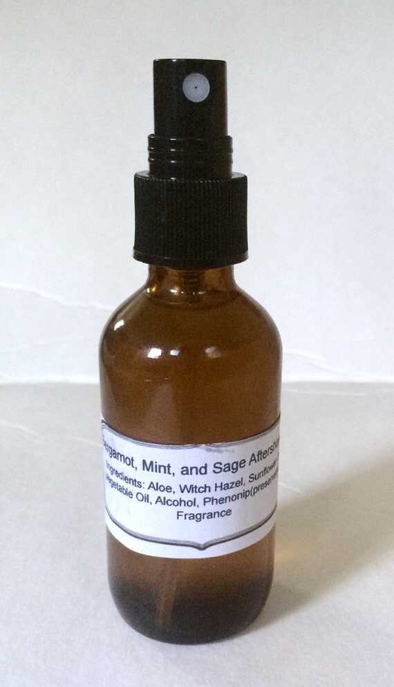 Citrus and Sage Aftershave Men's Aftershave Aloe by ShimmeringSuds
