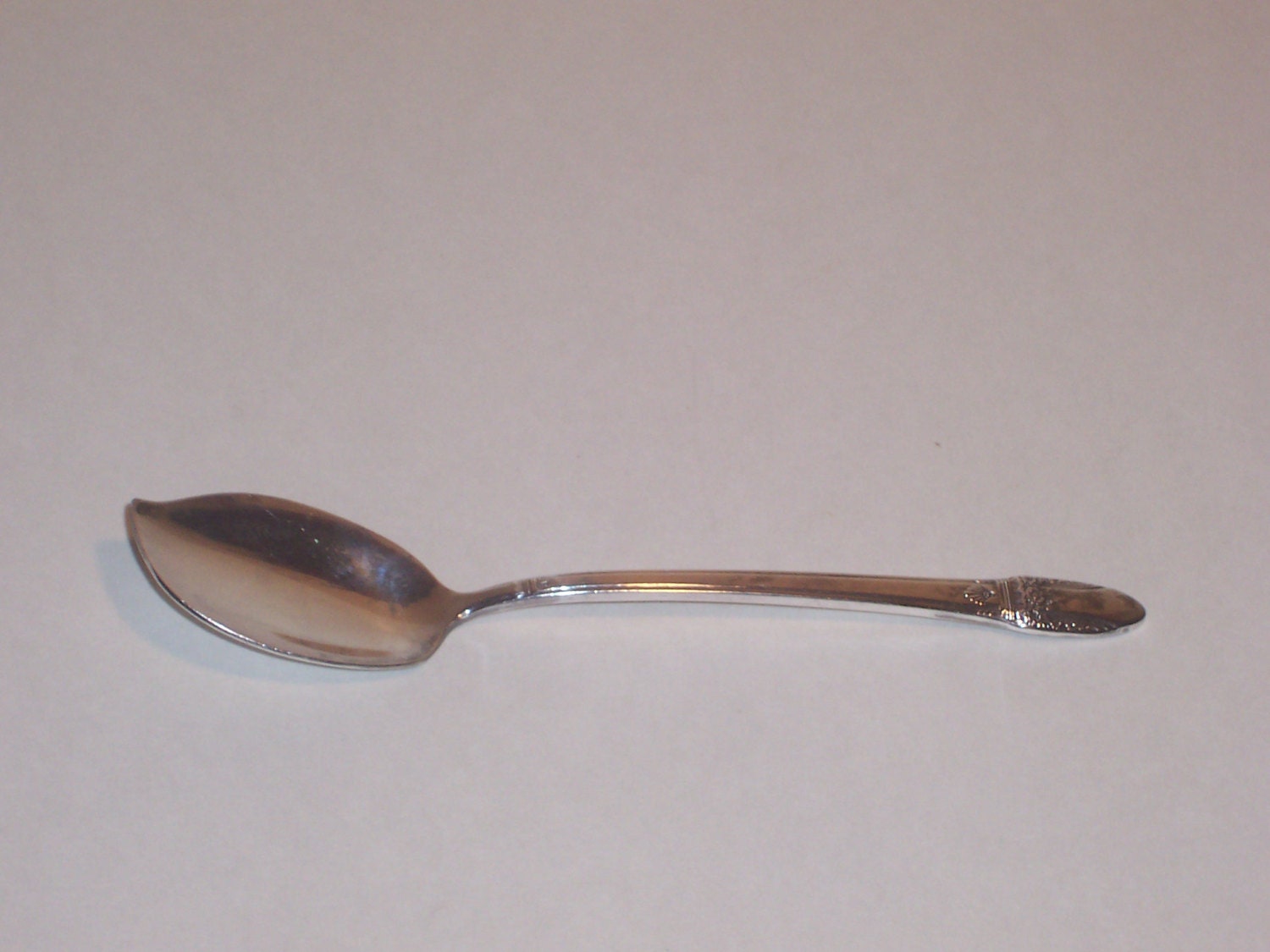 1847 Roger Bros IS First Love Jelly Server Vintage Silver Flatware