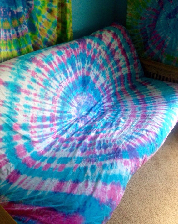 Tie Dye Sheet Set 4 Piece Tie Dye Sheet Set by beachbumtiedye