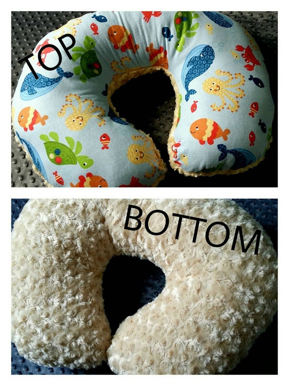 Baby Boys Beach Boppy Pillow Fishing Nursing by Happynightowls