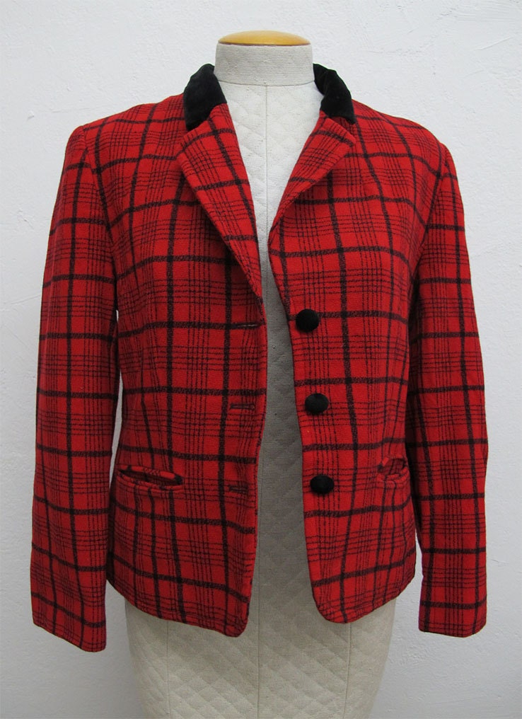 Vintage Pendleton Blazer Jacket Women's S/M 100 percent