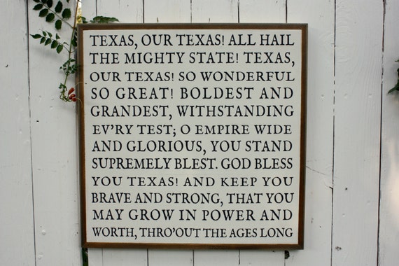 Texas Sign by FreebirdCoOp on Etsy