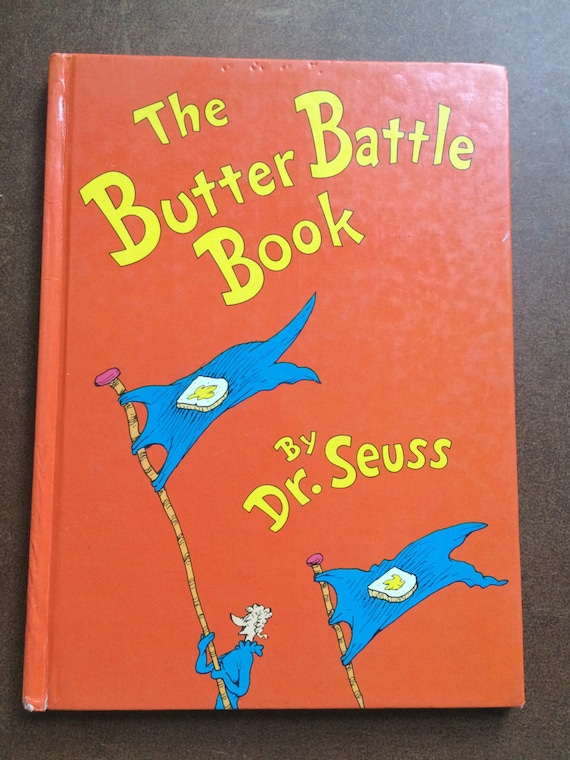 Dr. Seuss The Butter Battle Book Random House 1984