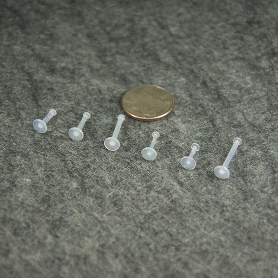 BioFlex Labret Retainer 14g 16g Monroe by BarefootBodyware