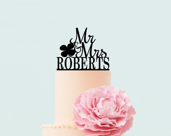 Wedding Disney Cake Topper Wedding Decor by CakeTopDesign on Etsy