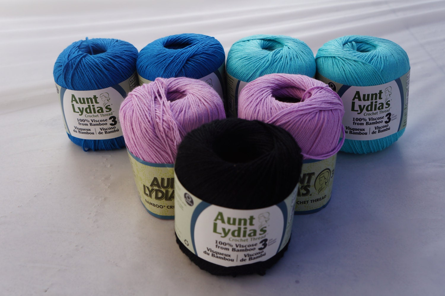 Aunt Lydia's 100 Viscose from Bamboo Crochet Thread Size