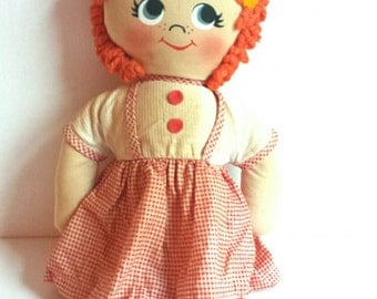 Vintage Kuddles Rag Doll by Knickerbocker