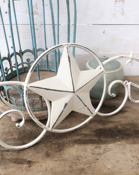 Items Similar To Metal Star Wall Decor White Home Decor Texas Star   Il 570xN.812982727 H4s8 