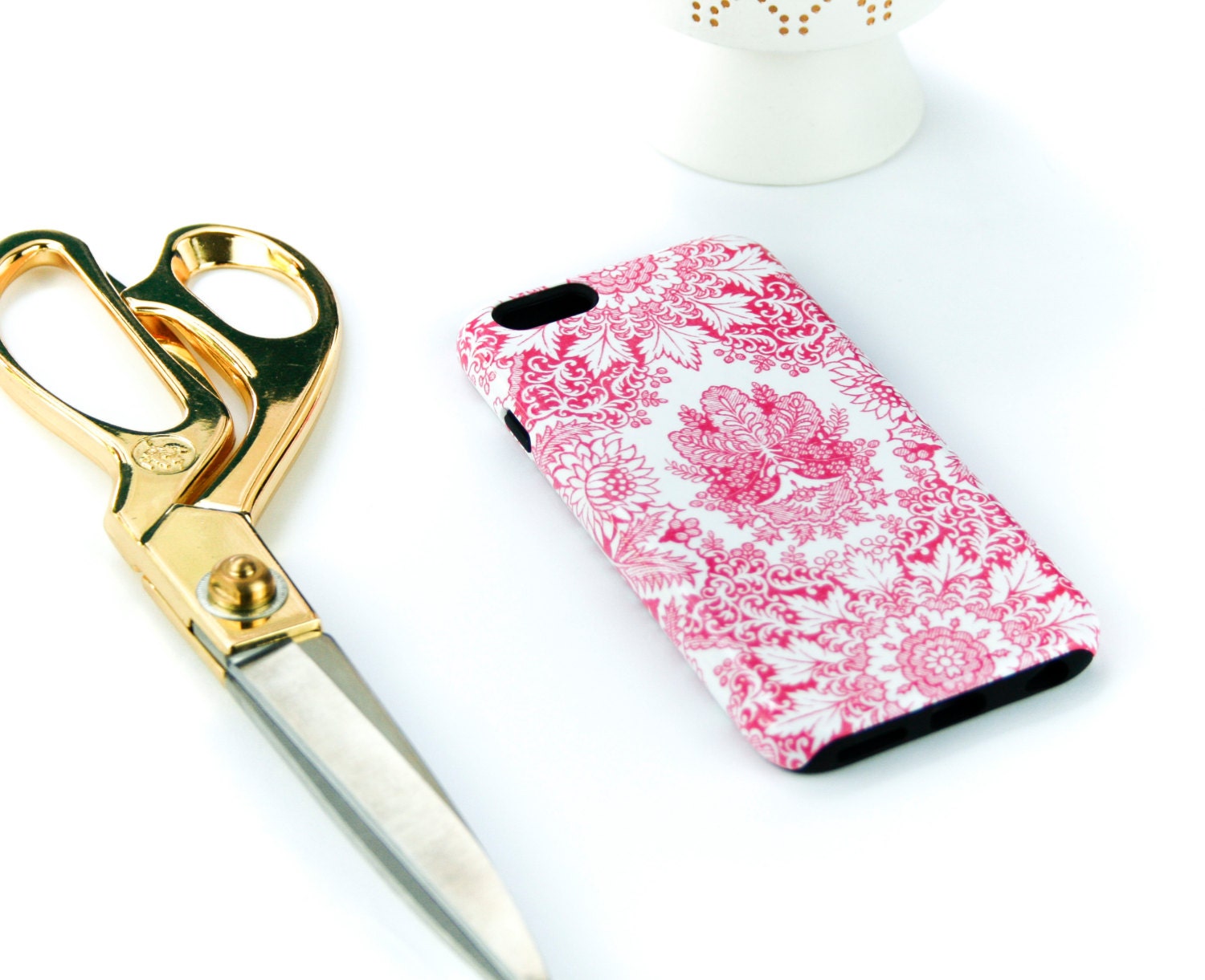 Pink iPhone 6 Case for Girls Bohemian Pink iPhone 5 Case