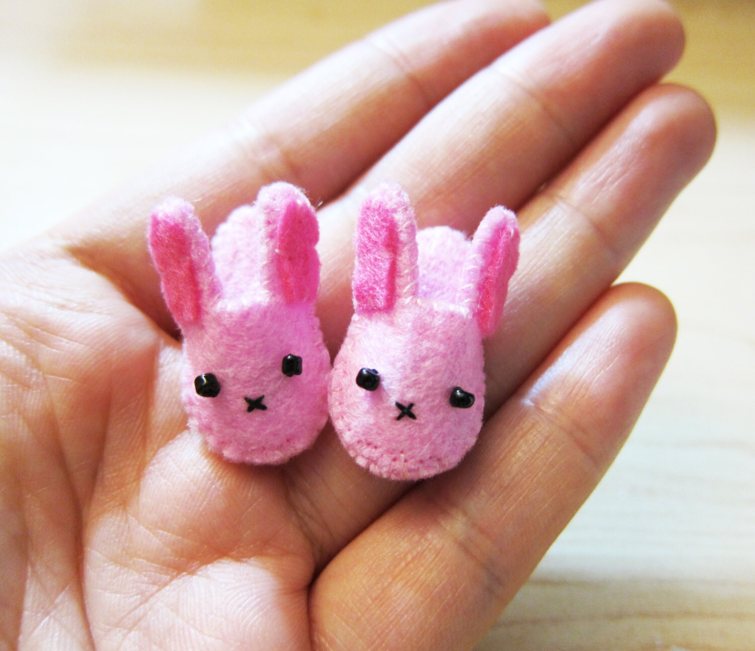 Doll Slippers Pink Bunny Slippers Lati Yellow Slippers