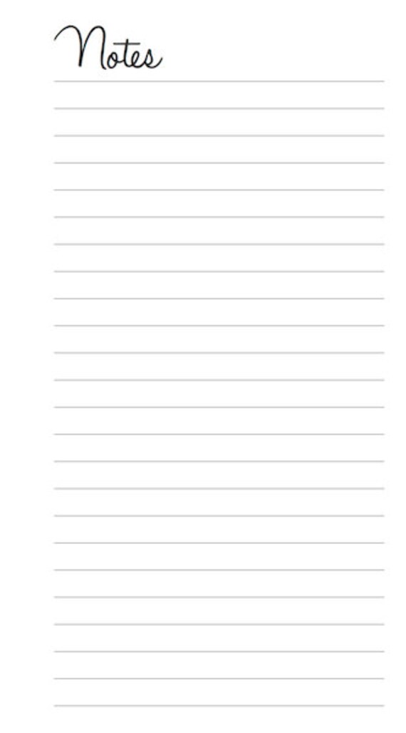 Printable Note Pages Printable Word Searches