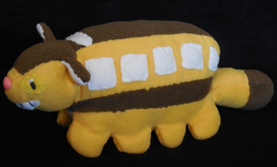 my neighbor totoro cat bus plush