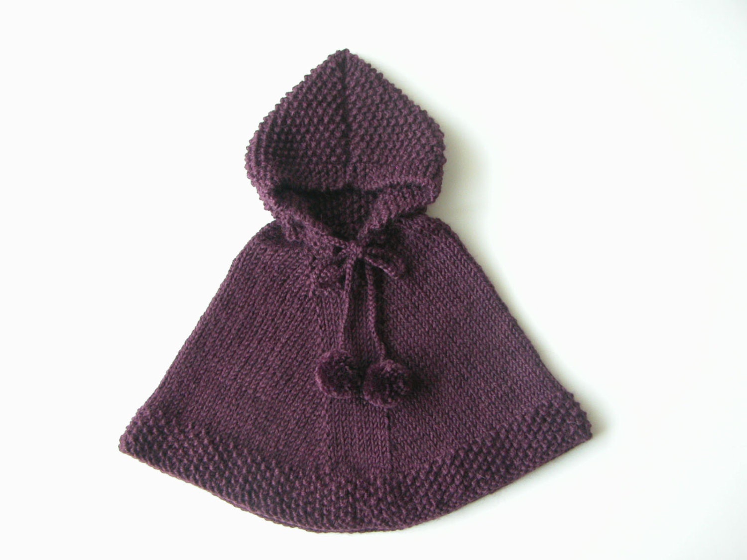 Baby Boy Knit Poncho Little Girl Alpaca Cape Toddler