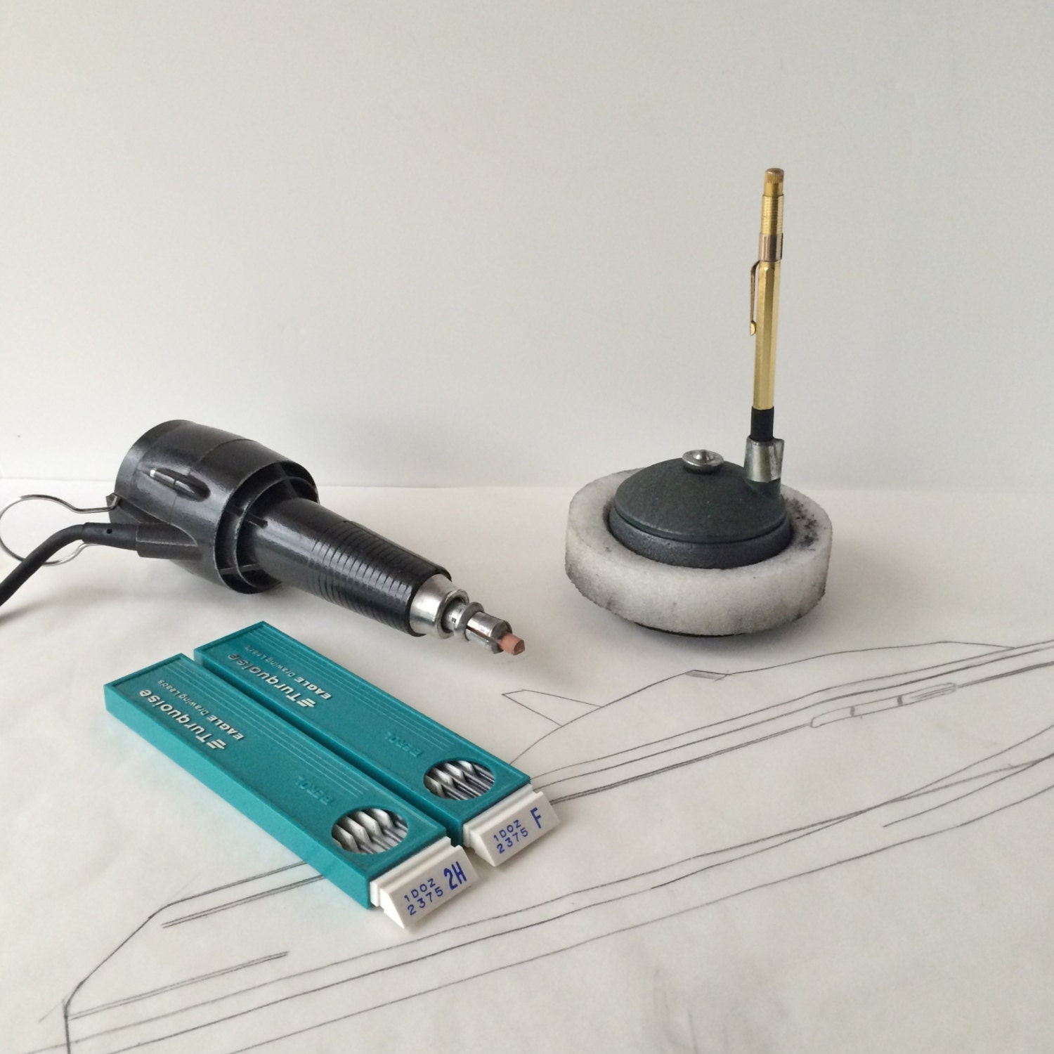 Vintage Drafting Architecture Drawing Equipment Supplies D J