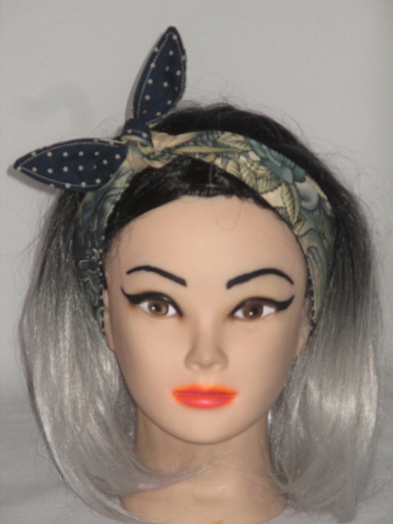 Head Scarf Rockabilly Pinup Vintage Retro Style Head scarf