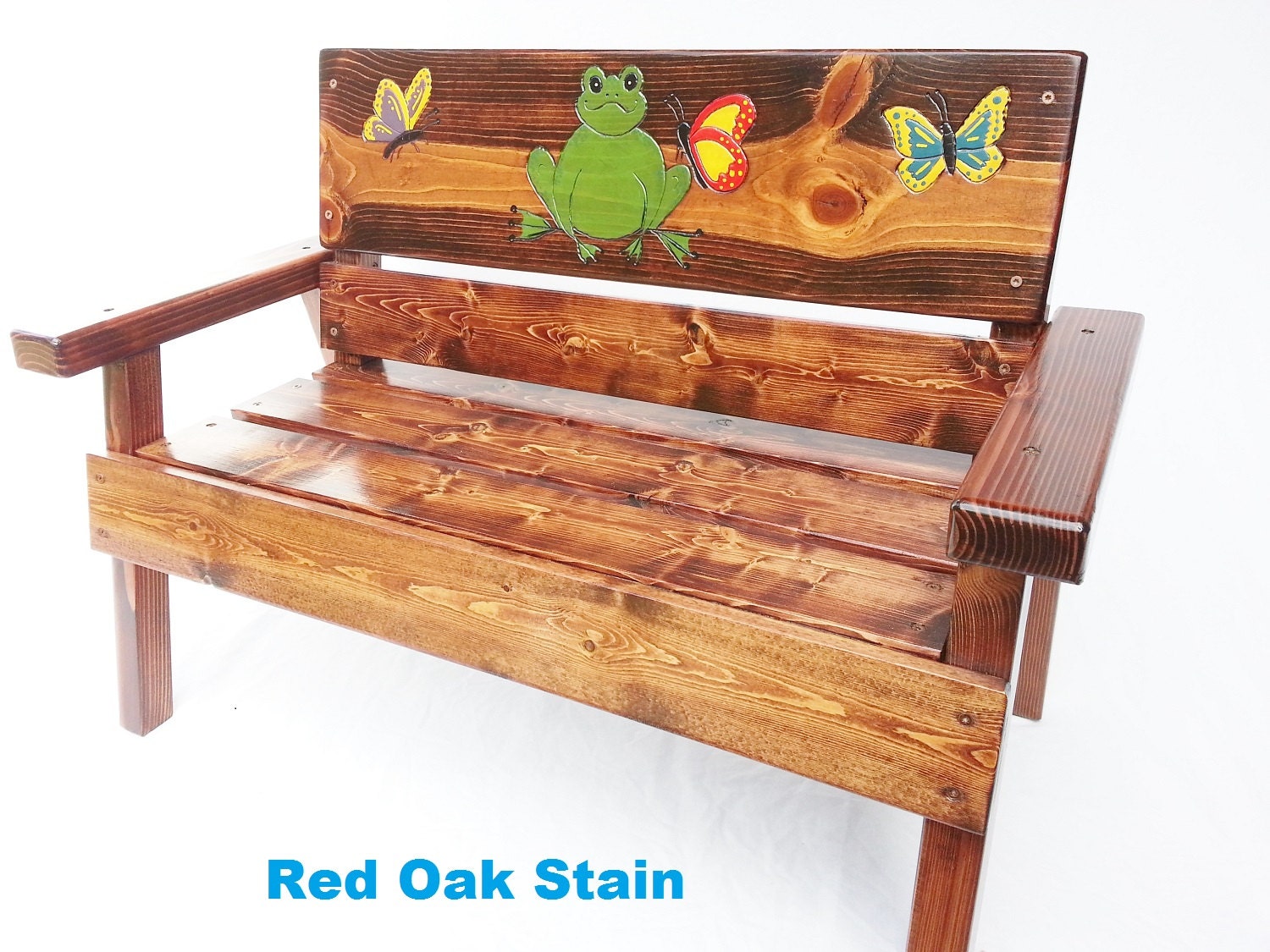 Childrens Garden Bench Outdoor Furniture Reclaimed Wood