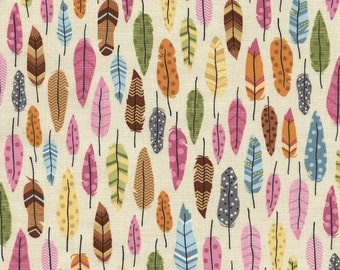 Feather Fabric, Feather Quilt Fabric, Timeless Treasures Fabric Fun C3585, 100% Cotton Yardage