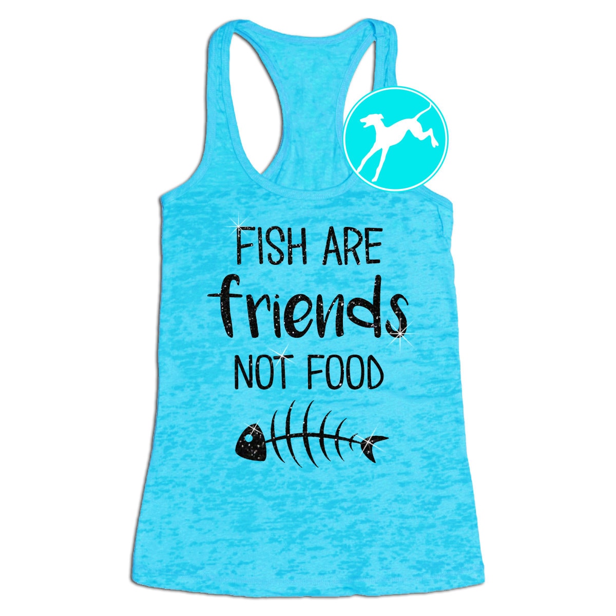 Disney Workout Tank finding nemo fish are friends not food