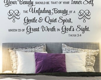Bible Verse Wall Decor scripture wall decal | etsy Bible Verse Wall Decor scripture wall decal | etsy