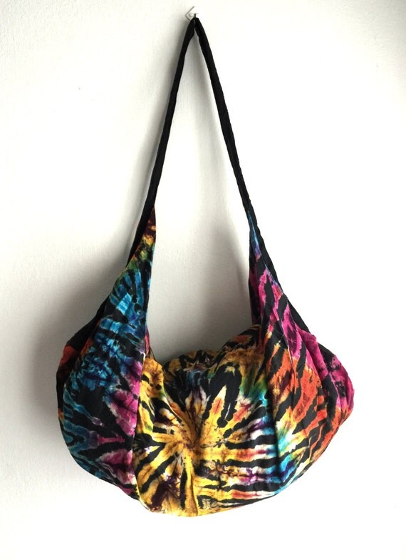 cece medium tie dye leather shoulder bag