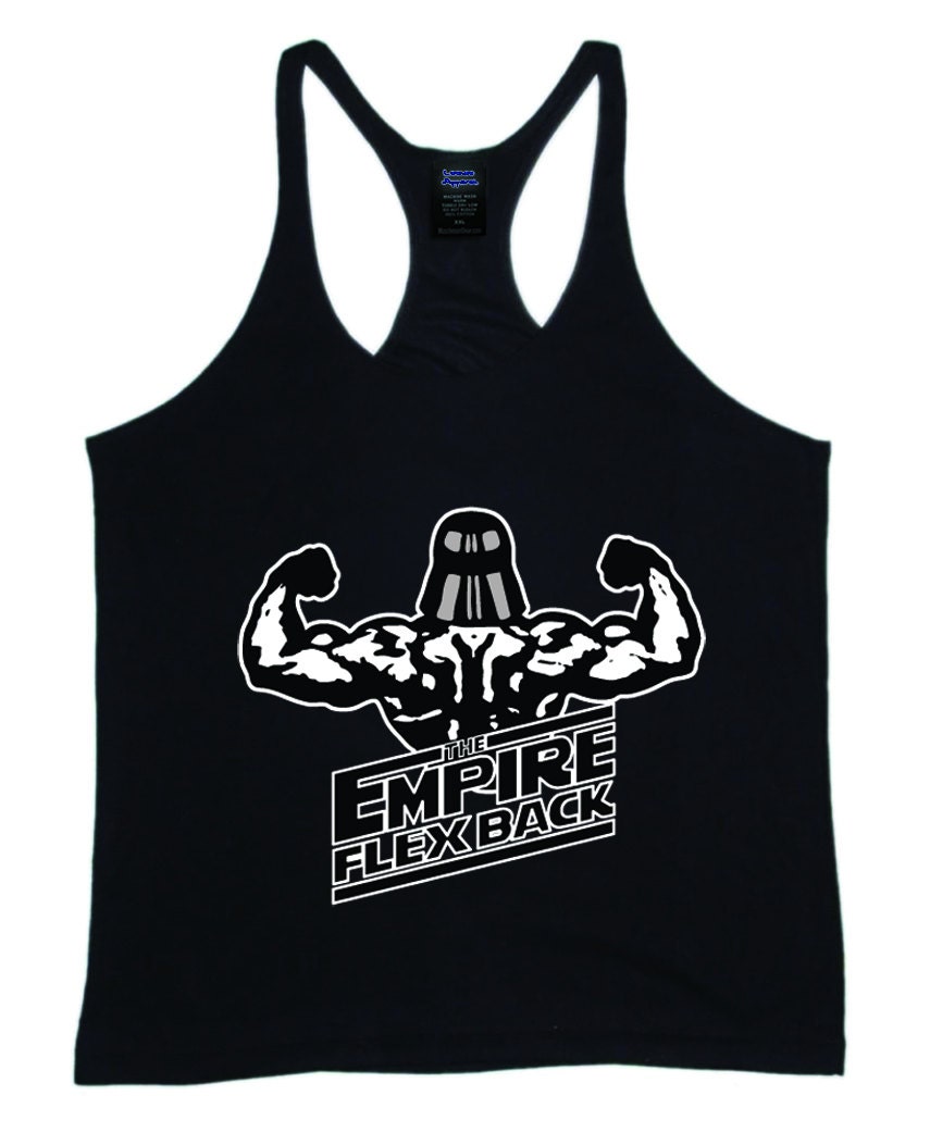 The Empire Flex Back Star Wars Mens Workout Tank Top T-Shirt