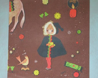 Vintage Gordon Fraser Wrapping Paper England Full Sheet 20 x 28