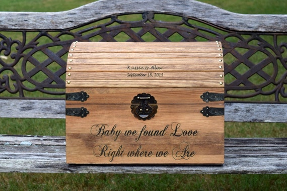 EXTRA Large 17x14x13 Rustic Wooden Card Box - Rustic Wedding Decor - Wedding Card Box - Card Holder - Rustic Wedding Card Box - Program Box by CountryBarnBabe