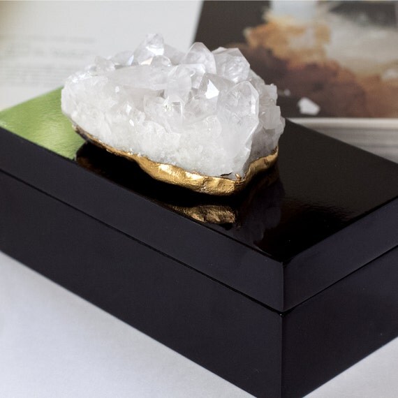 quartz crystal / quartz cluster box / quartz by