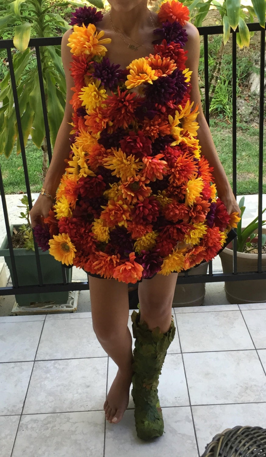 Custom Made Halloween Costume XS Tree Costume Eve