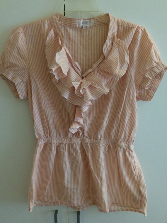 Sale Vintage Forever 21 womens tops shirt size Large